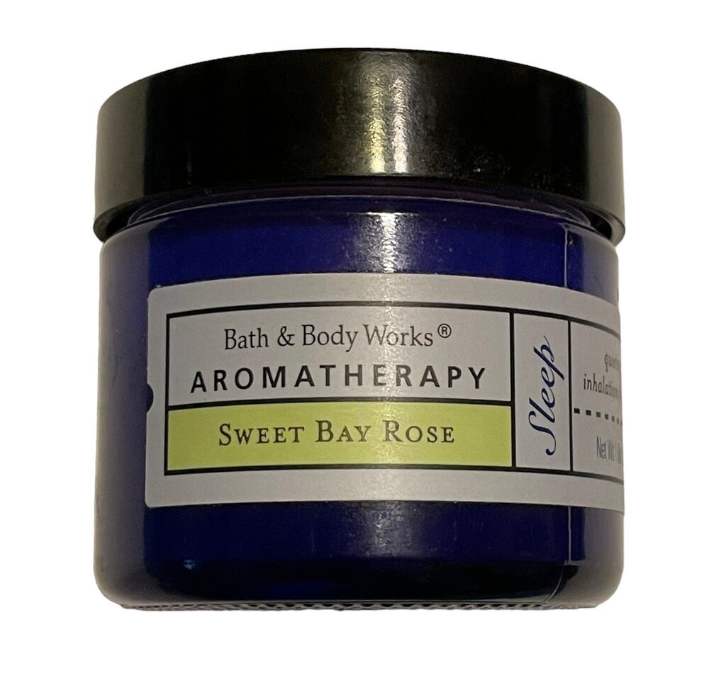 Bath & Body Works Sleep Aromatherapy Sweet Bay Rose NEW RARE Inhalation Therapy